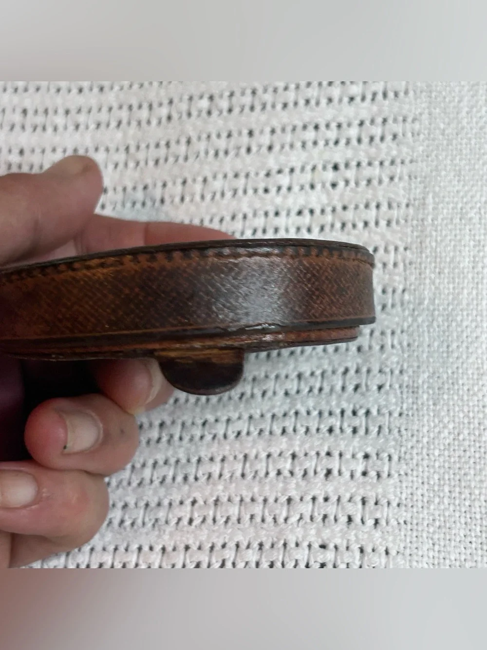 Vintage Louis Vuitton Monogram Canvas Porte Monnaie Gousset Coin Pouch